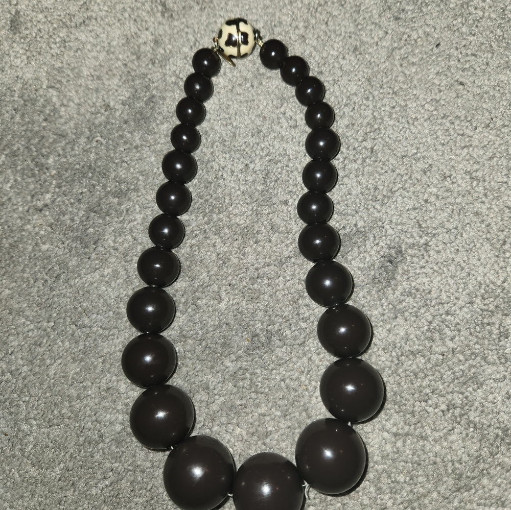 Talbots Chunky Brown Necklace